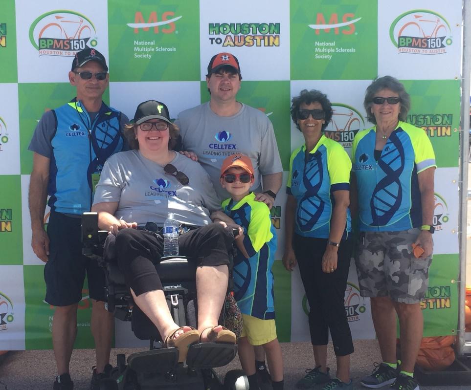 TEAM RAISED MORE THAN $23,000 FOR MS RESEARCH | Celltex